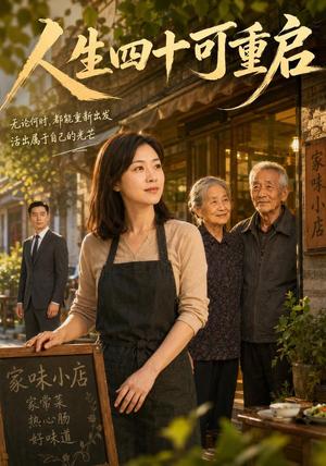 人生四十可重启 《人生四十可重启》短剧封面
