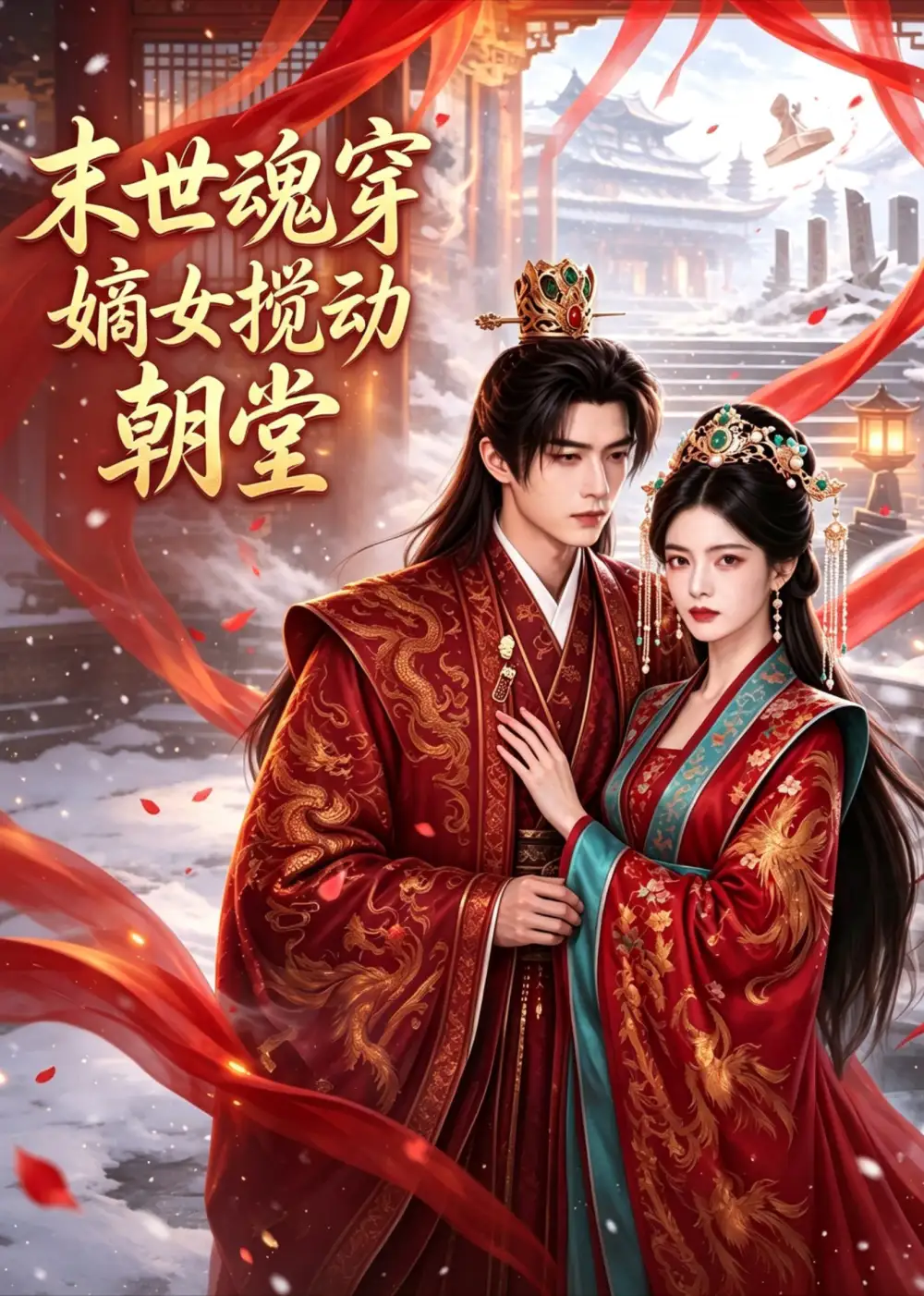 《末世魂穿，嫡女搅动朝堂（56集）AI短剧 (2026)》短剧封面
