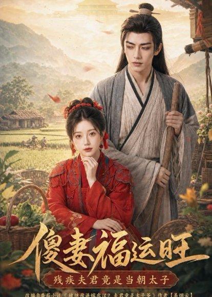 傻妻福运旺，残疾夫君竟是当朝太子（88集）（百度网盘）封面