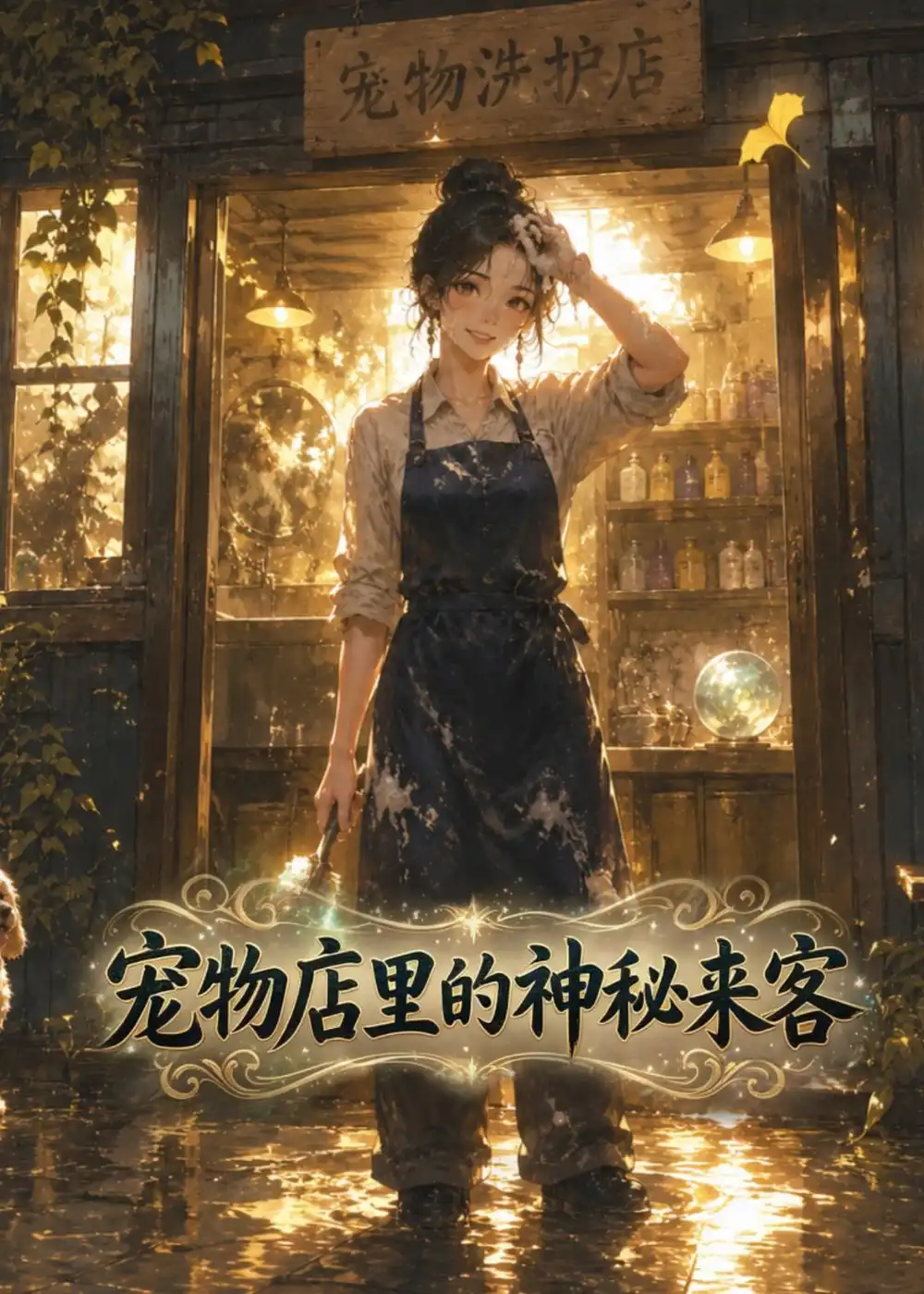《宠物店里的神秘来客（80集）（夸克网盘）》短剧封面
