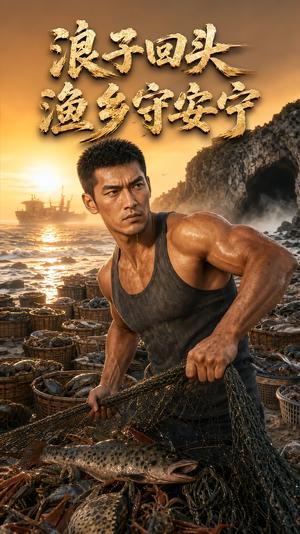浪子回头,渔乡守安宁 《浪子回头,渔乡守安宁》短剧封面