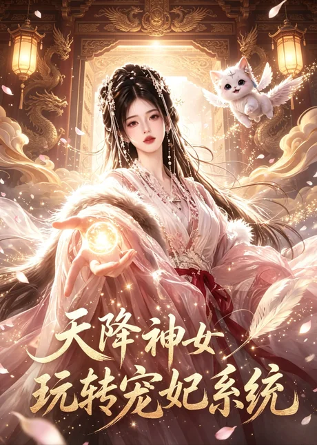 《天降神女玩转宠妃系统（47集）（夸克网盘）》短剧封面