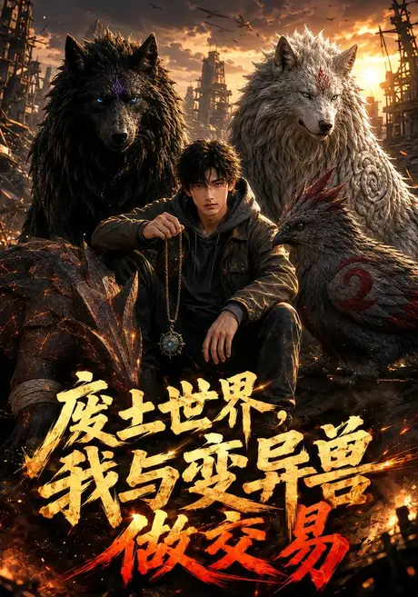 《废土世界，我与变异兽做交易（45集）（夸克网盘）》短剧封面