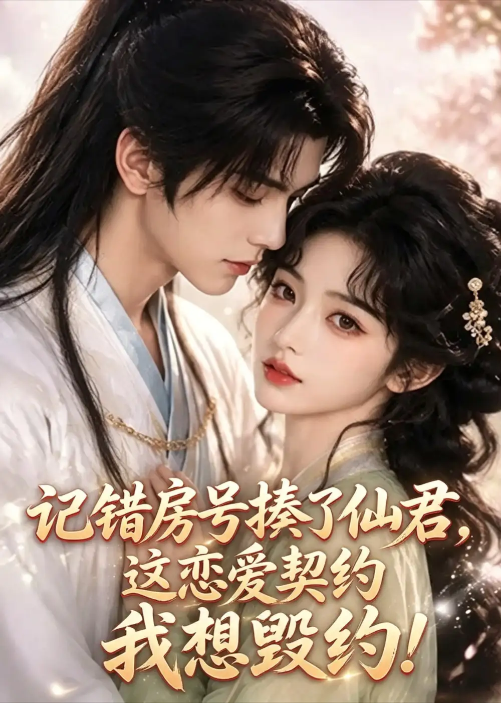 《记错房号揍了仙君，这恋爱契约我想毁约！（3集）AI短剧 (2026)》短剧封面