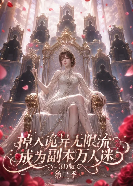 《掉入诡异无限流，成为副本万人迷第二季（60集）（百度网盘）》短剧封面
