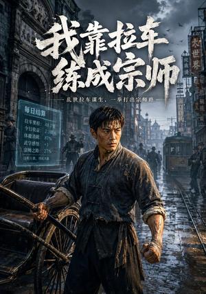 我靠拉车练成宗师（65集） AI短剧（夸克网盘）封面