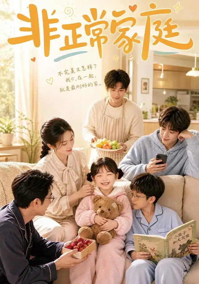 《非正常家庭（79集）（夸克网盘）》短剧封面