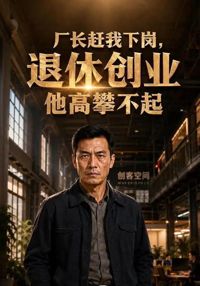 《厂长赶我下岗，退休创业他高攀不起（79集）AI短剧（夸克网盘）》短剧封面