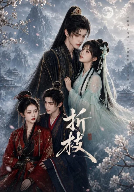 《折枝（69集）岳雨婷&周彦哲（百度网盘）》短剧封面