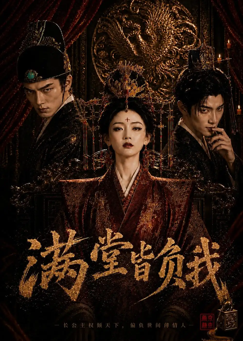 《满堂皆负我(55集)(夸克网盘)》短剧封面