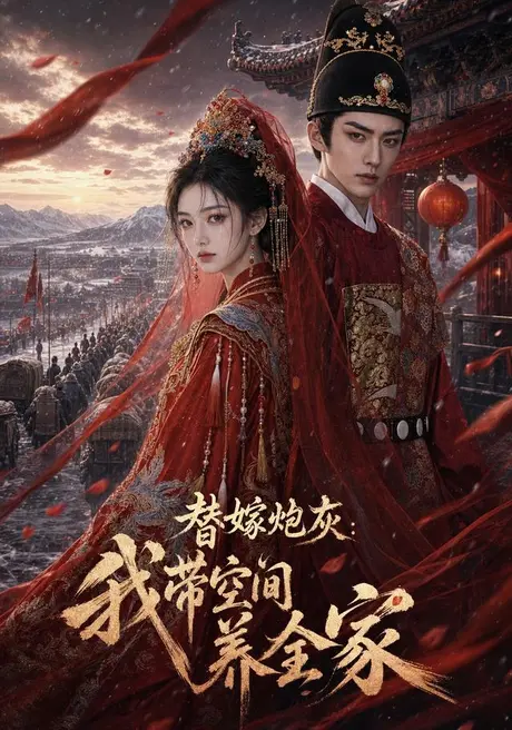 《替嫁炮灰:我带空间养全家(145集)(百度网盘)》短剧封面