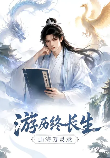 《游历终长生，山海万灵录（300集）（夸克网盘）》短剧封面