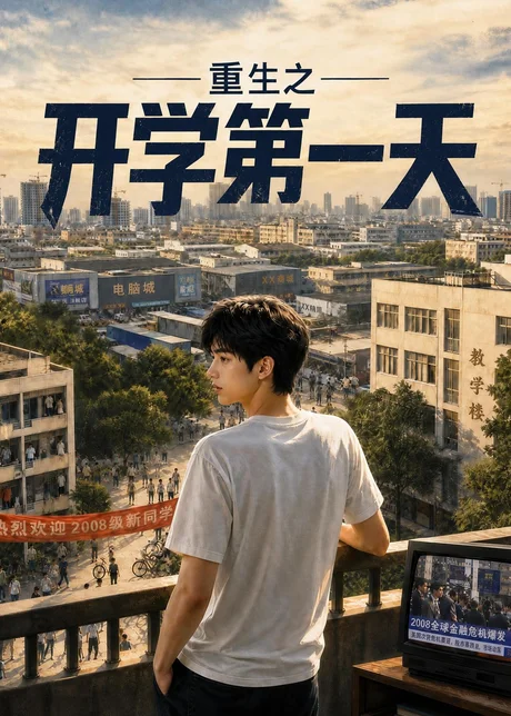 《重生之开学第一天（54集）AI短剧 (2026)》短剧封面