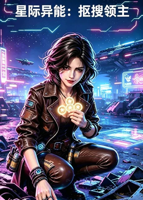 《星际异能：抠搜领主（57集）AI短剧（百度网盘）》短剧封面