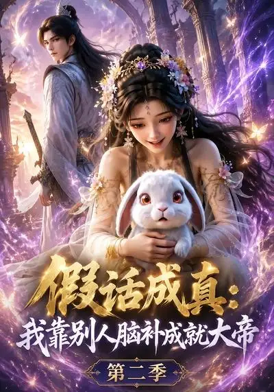 《假话成真：我靠别人脑补成就大帝第二季（43集）AI短剧 (2026)》短剧封面