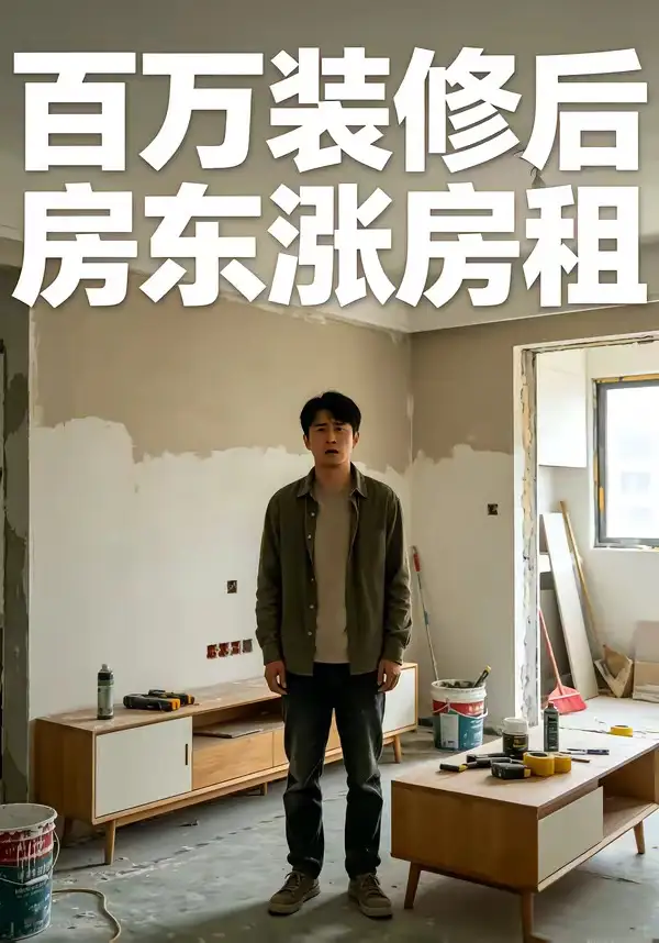 《百万装修后，房东涨房租（32集）（夸克网盘）》短剧封面