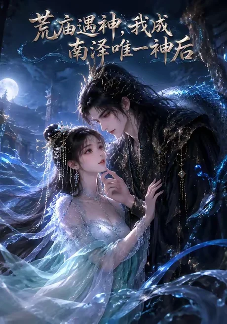 《荒庙遇神，我成南泽唯一神后（78集）（百度网盘）》短剧封面