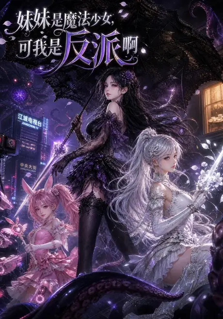 《妹妹是魔法少女，可我是反派啊（141集）（百度网盘）》短剧封面