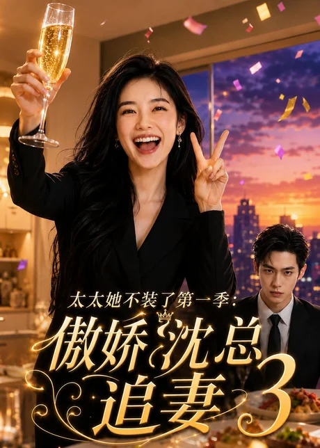 《太太她不装了第一季:傲娇沈总追妻3(81集)(夸克网盘)》短剧封面