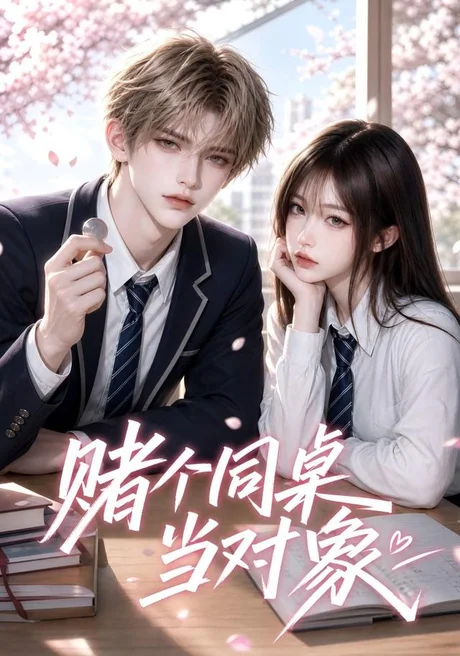 《赌个同桌当对象（56集）（夸克网盘）》短剧封面