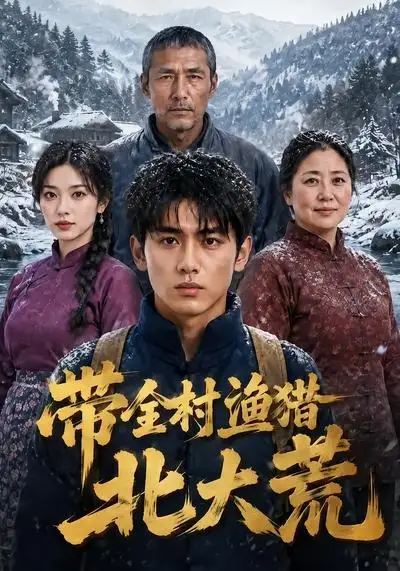 《带全村渔猎北大荒（60集）（夸克网盘）》短剧封面