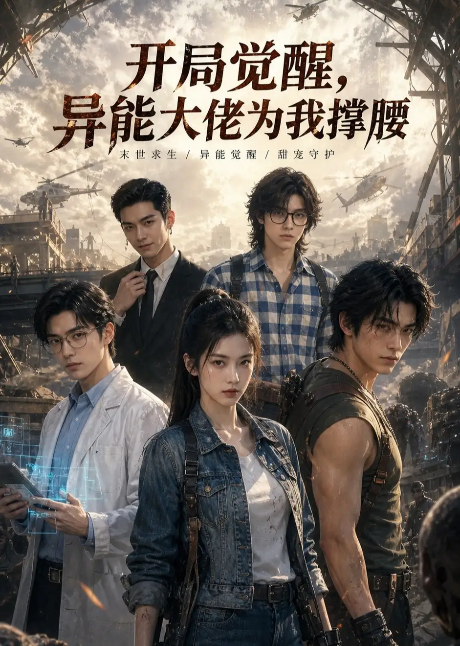《开局觉醒,异能大佬为我撑腰(47集)AI短剧 (2026)》短剧封面
