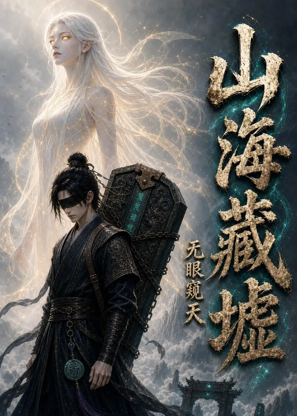 《山海藏墟，无眼窥天（110集）（夸克网盘）》短剧封面