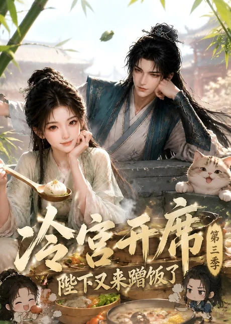 《冷宫开席:陛下又来蹭饭了第三季(124集)(夸克网盘)》短剧封面