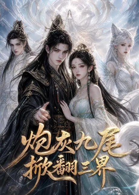《炮灰九尾掀翻三界(40集)AI短剧 (2026)》短剧封面