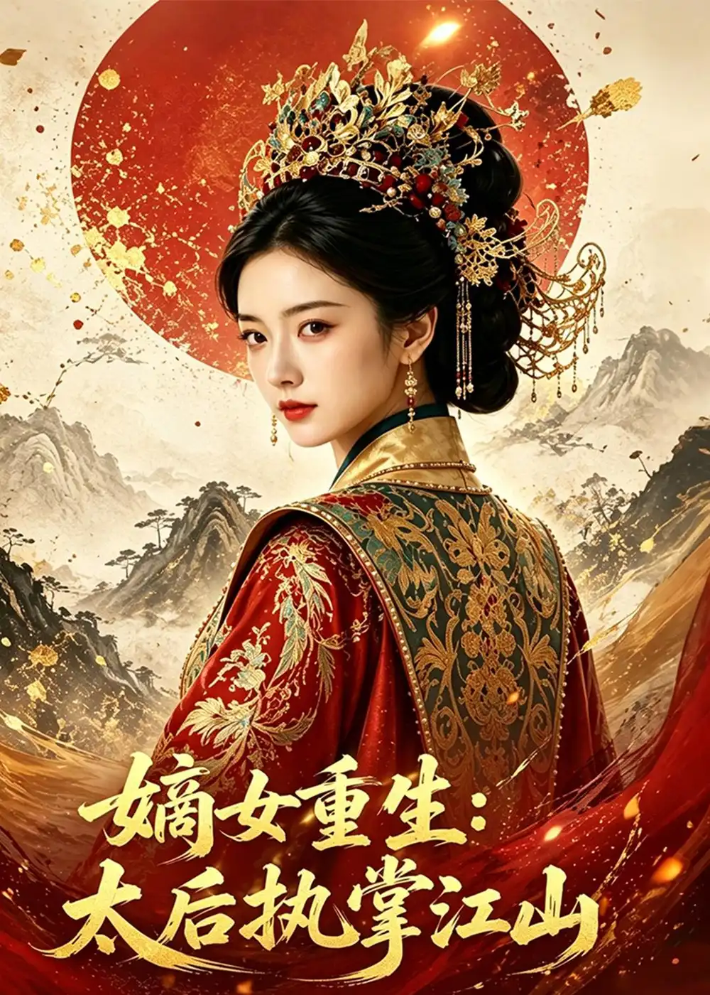 《嫡女重生：太后执掌江山（70集）AI短剧 (2026)》短剧封面