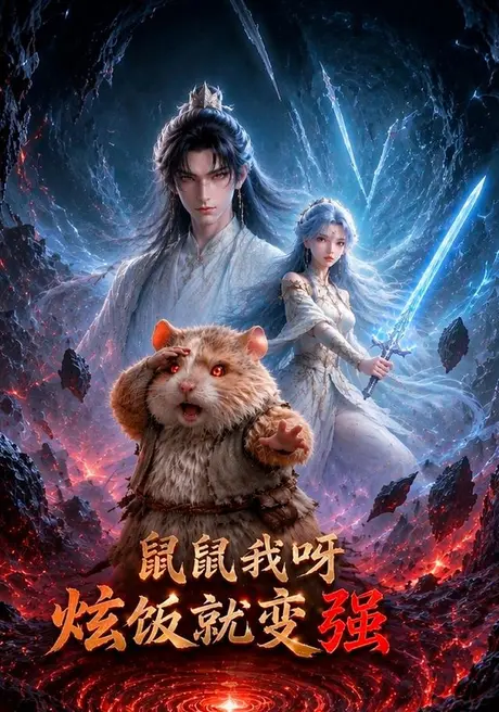 《鼠鼠我呀,炫饭就变强(121集)(夸克网盘)》短剧封面