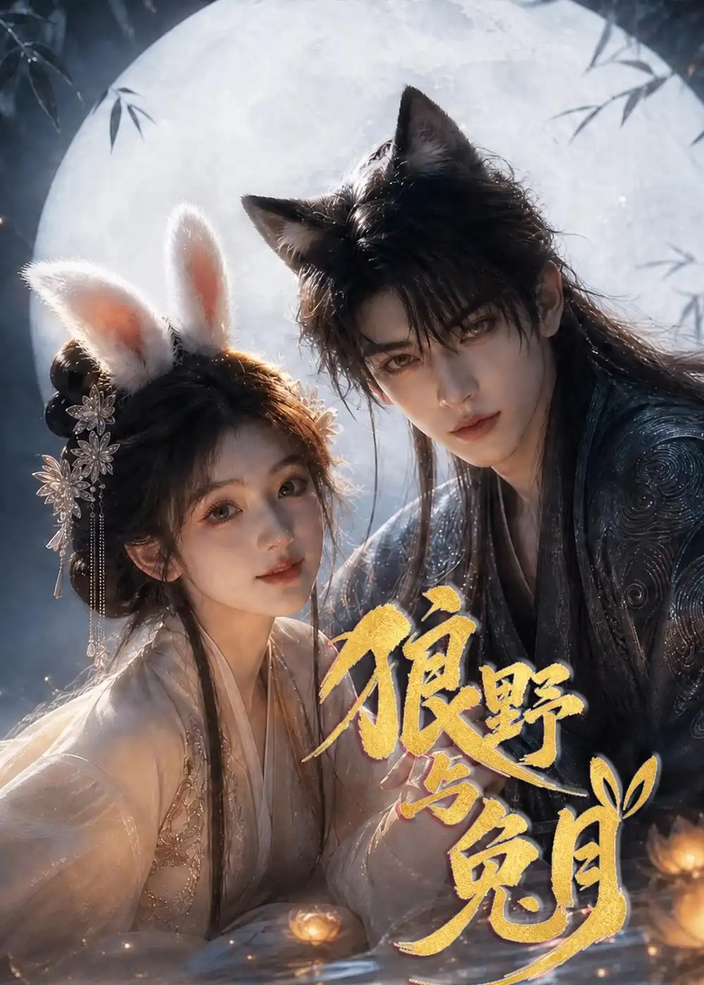 《狼野与兔月（21集）（夸克网盘）》短剧封面
