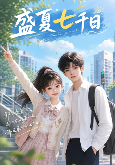 《盛夏七千日（92集）（夸克网盘）》短剧封面