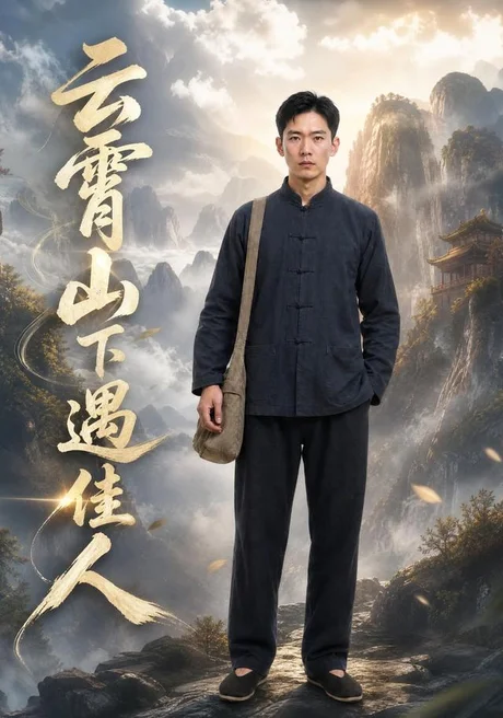 《云霄山下遇佳人（66集）AI短剧（夸克网盘）》短剧封面
