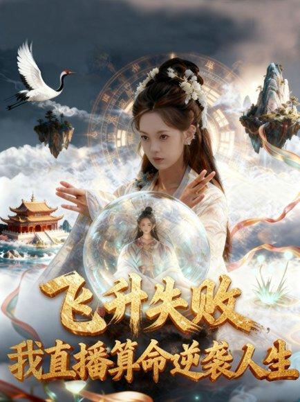 飞升失败我直播算命逆袭人生&飞升失败我直播算命爆火了（70集）柳颖&戴金麟封面图 - 穿越短剧