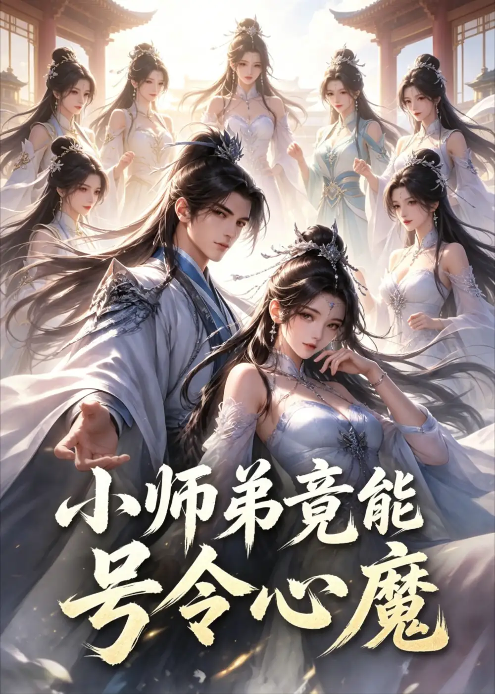 《小师弟竟能号令心魔（73集）AI短剧 (2026)》短剧封面