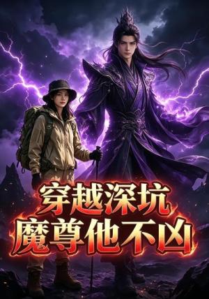 《穿越深坑魔尊他不凶》短剧封面