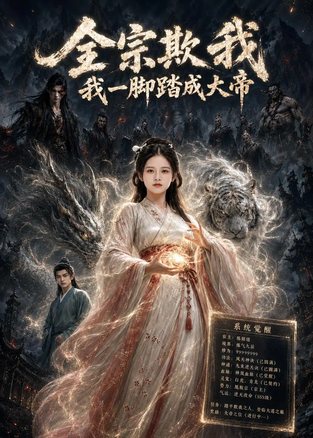 《全宗欺我我一脚踏成大帝（65集）AI短剧 (2026)》短剧封面