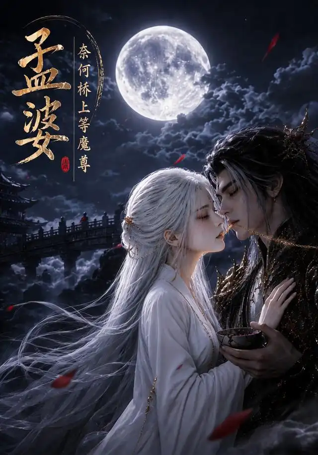 《孟婆:奈何桥上等魔尊(65集)(夸克网盘)》短剧封面