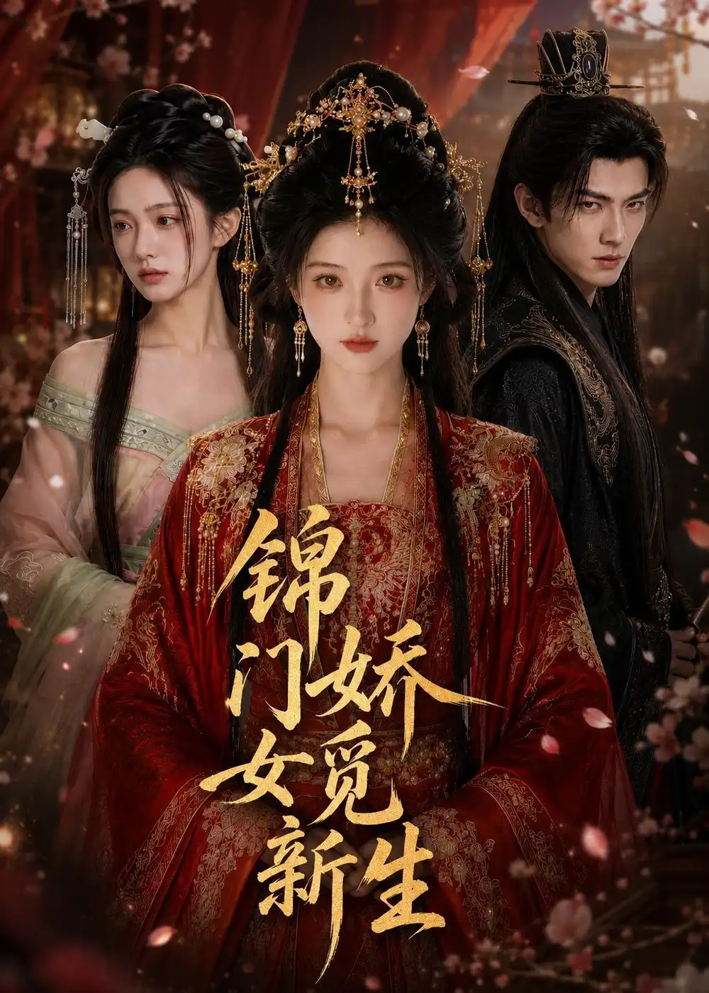 《锦门娇女觅新生（50集）AI短剧（夸克网盘）》短剧封面