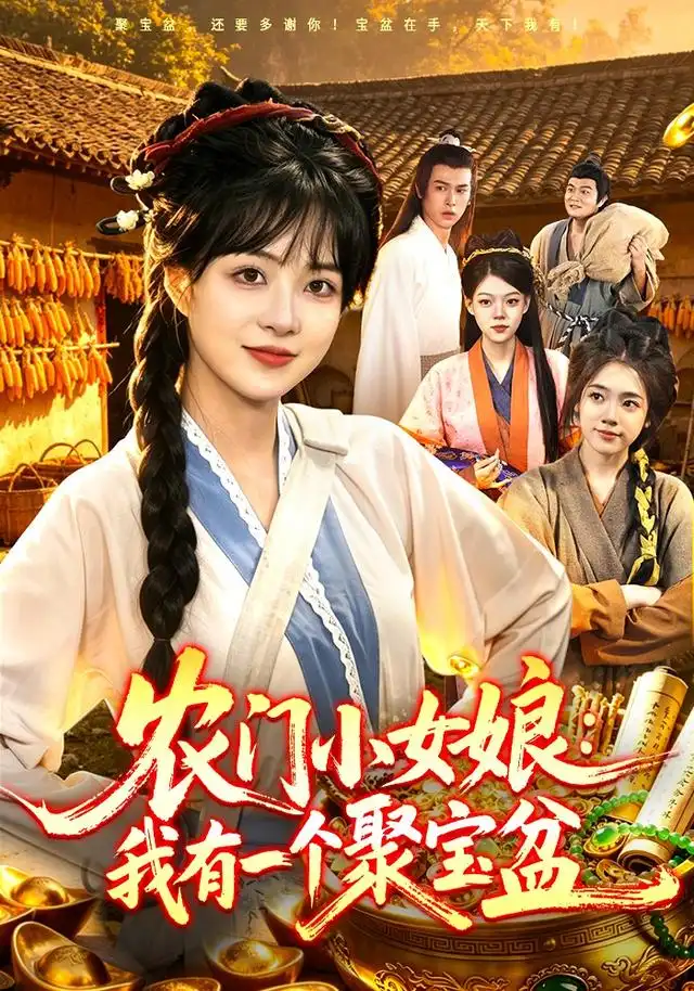 《农门小女娘:我有一个聚宝盆(91集)陆恩馨&王洋&江路祺(1080P)(夸克网盘)》短剧封面