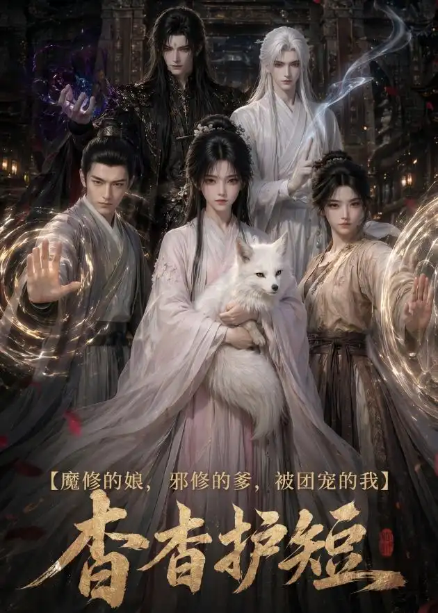 《魔修的娘，邪修的爹，被团宠的我：杳杳护短（91集）（夸克网盘）》短剧封面