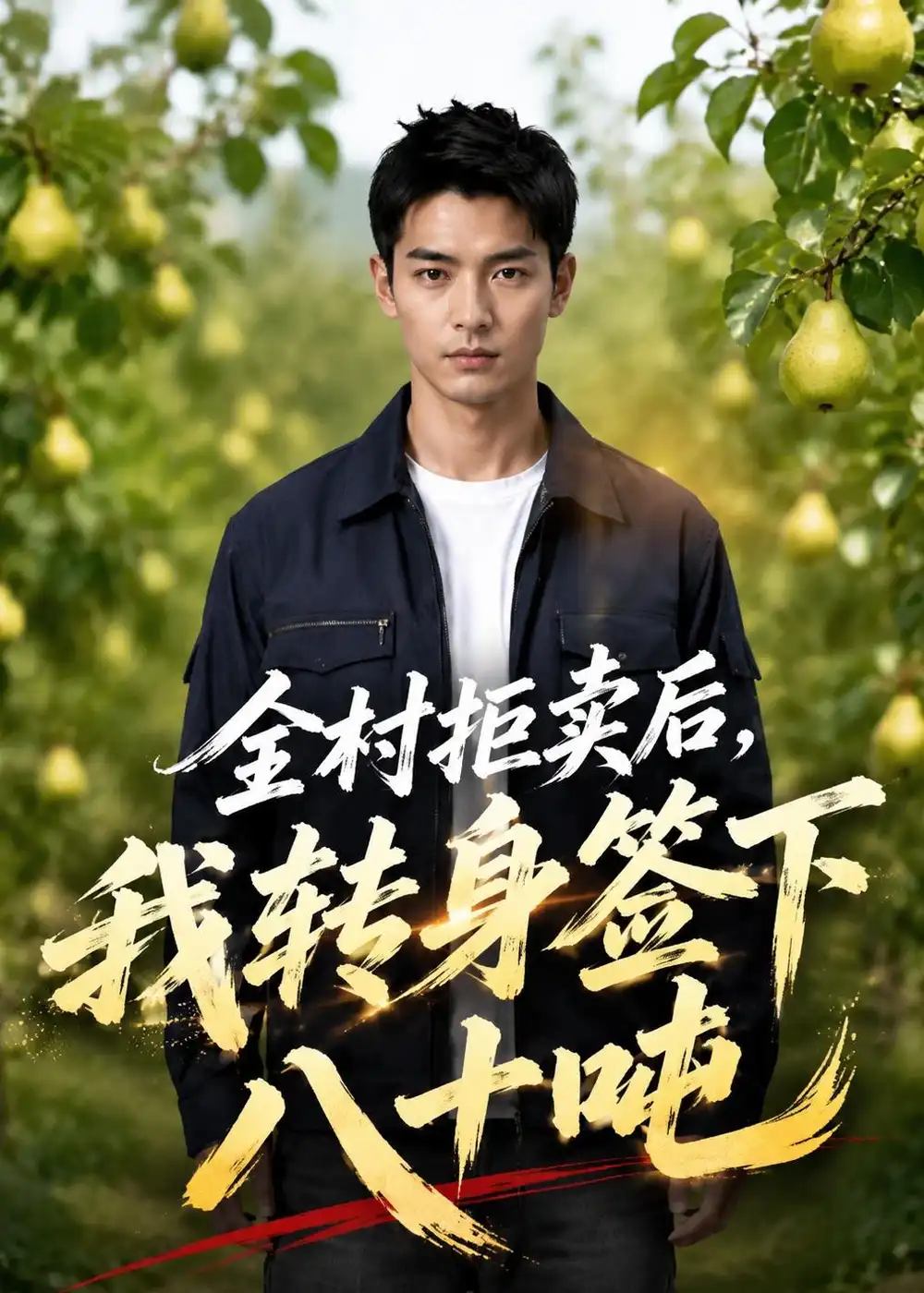 《全村拒卖后，我转身签下八十吨（48集）AI短剧 (2026)》短剧封面