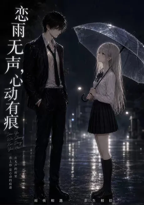 《恋雨无声，心动有痕（107集）（夸克网盘）》短剧封面