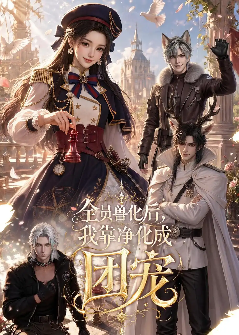 《全员兽化后，我靠净化成团宠（53集）AI短剧 (2026)》短剧封面