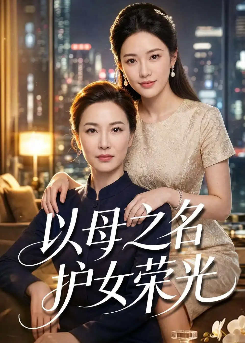 《以母之名护女荣光(100集)AI短剧 (2026)》短剧封面