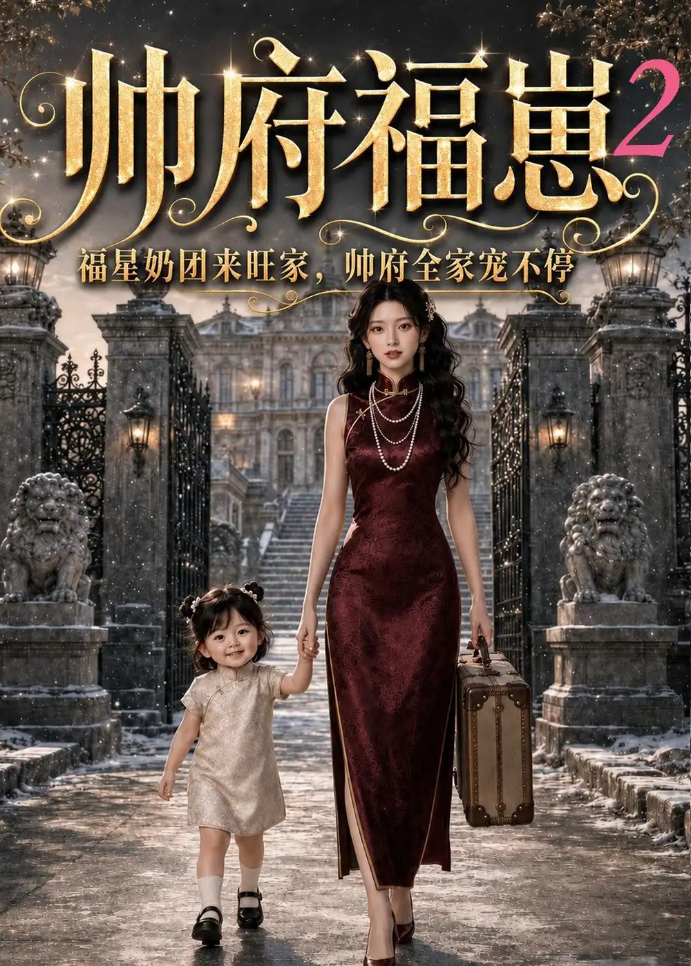 《帅府福崽2福星奶团来旺家，帅府全家宠不停（69集）（夸克网盘）》短剧封面