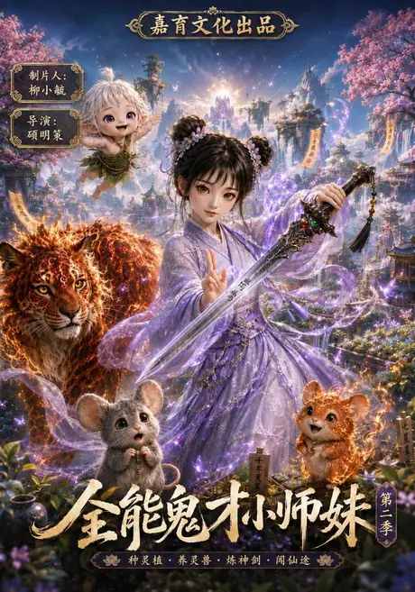 《全能鬼才小师妹（第二季）（127集）（夸克网盘）》短剧封面