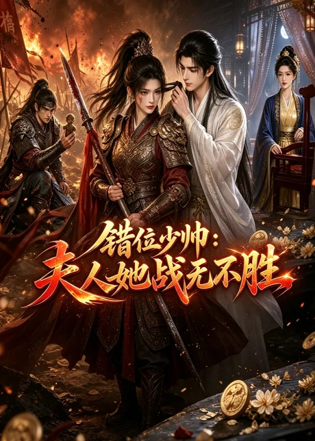 《错位少帅夫人她战无不胜（69集）（夸克网盘）》短剧封面