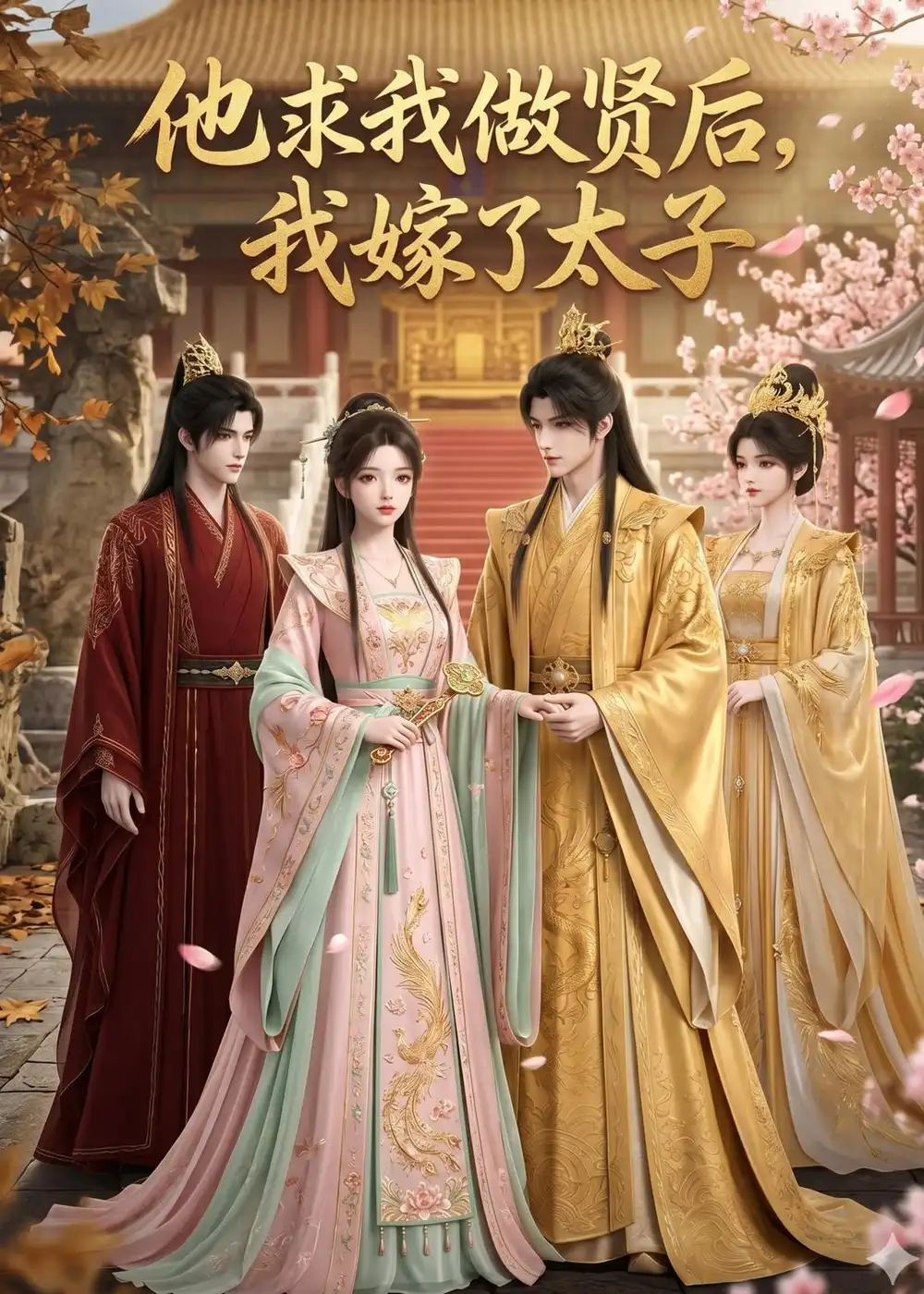 《他求我做贤后,我嫁了太子(30集)(夸克网盘)》短剧封面